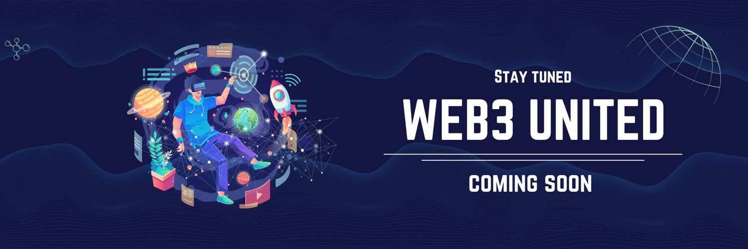 Web3 United ➡️ Coming Soon banner