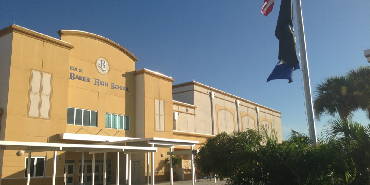 Ida Baker HS banner