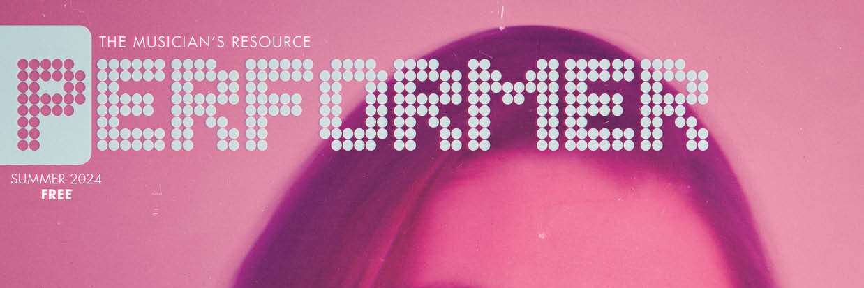Performer Magazine banner