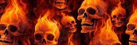 Skull banner