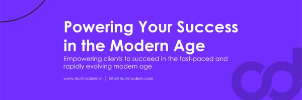 tech___modern Profile Banner