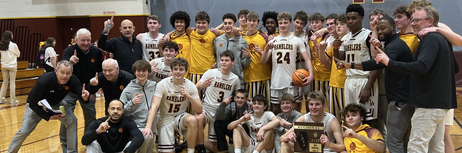 Rambler Basketball's banner