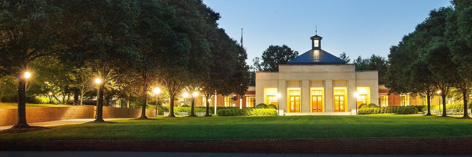 UVA Law School's banner