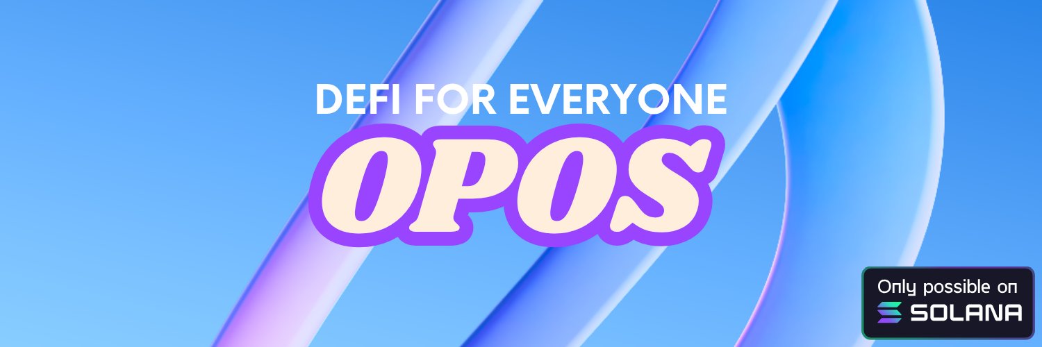 OPOS | Only Possible On Solana's banner