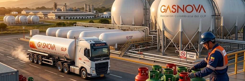 Asociación Colombiana del GLP - GASNOVA banner