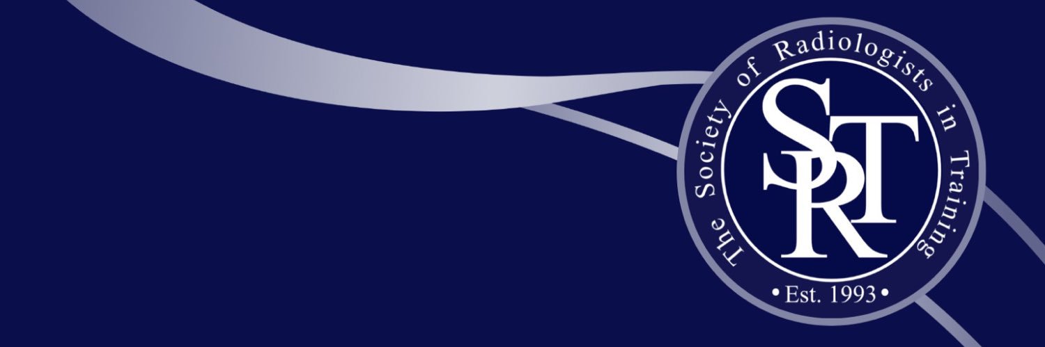 The Society of Radiologists in Training's banner