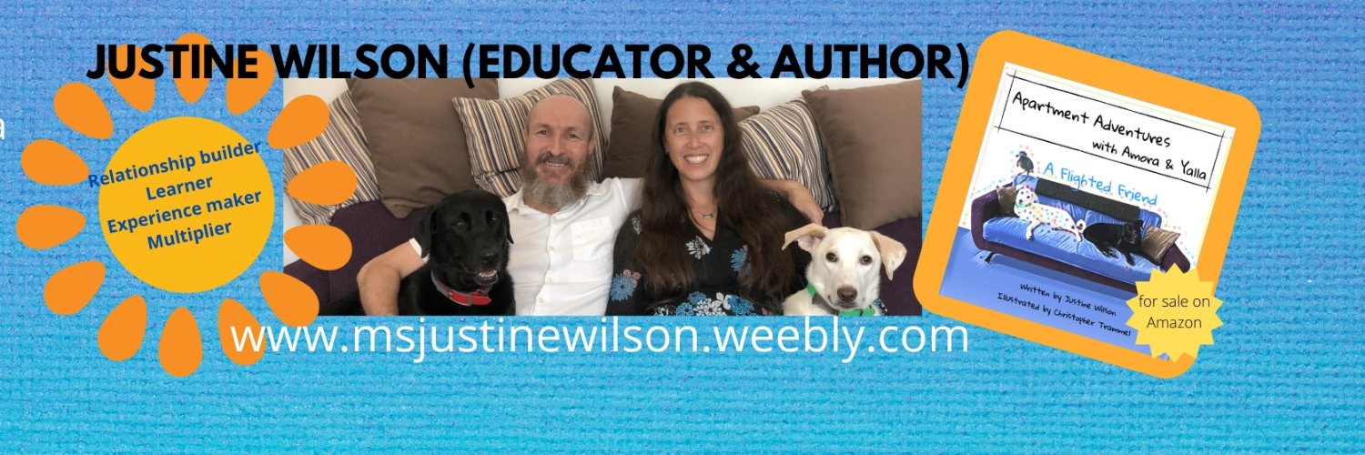 Justine Wilson (she/her) banner