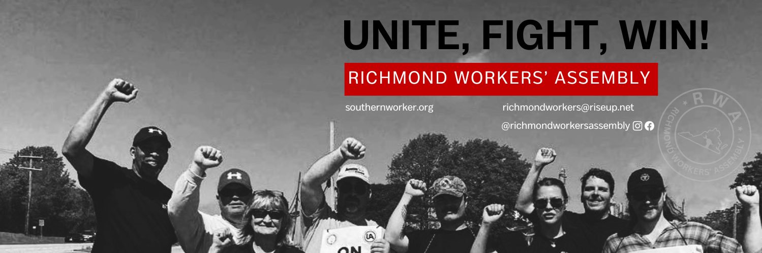 Richmond Workers’ Assembly banner