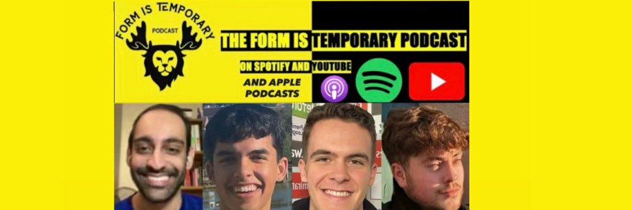 The Form Is Temporary Podcast's banner