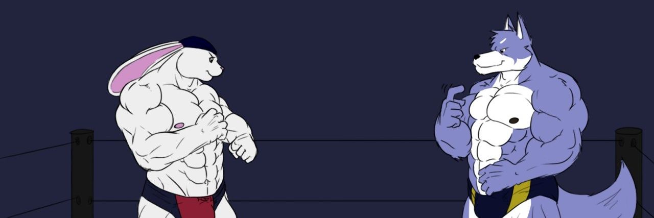 WrestleHare #BLM banner