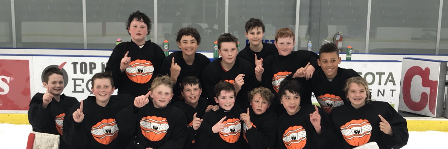 ice clams hockey banner