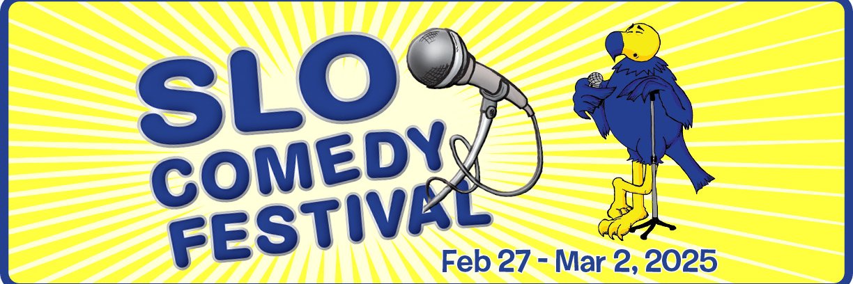 SLO Comedy Festival banner