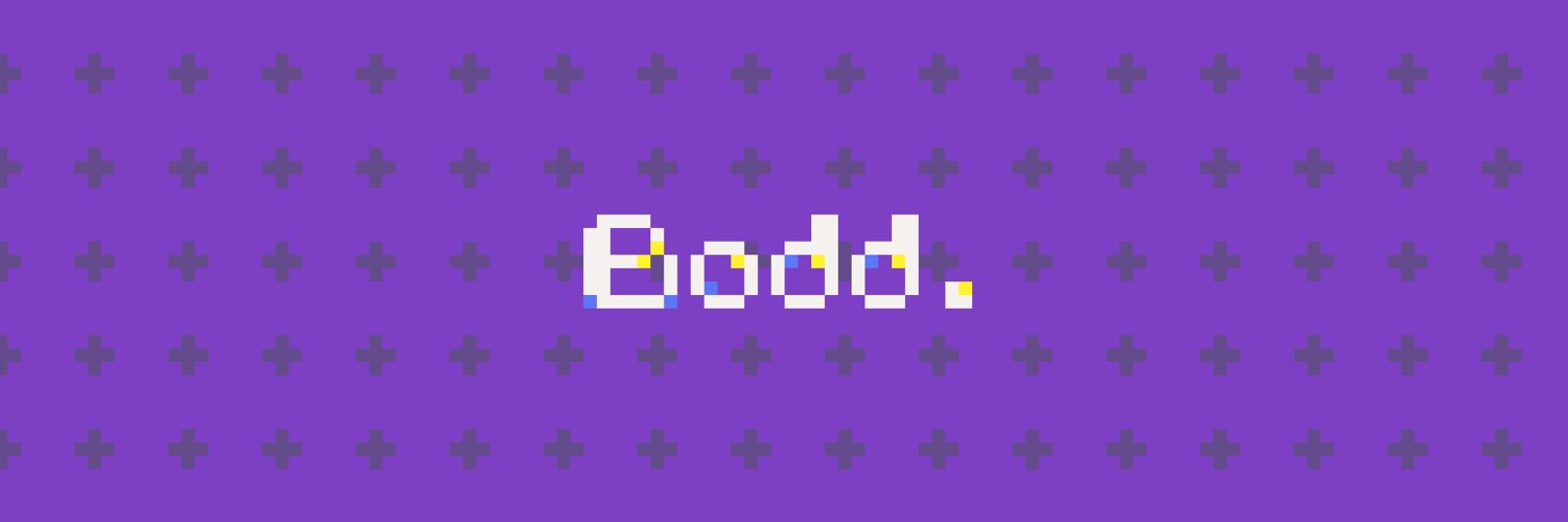 bodd. ✨ banner