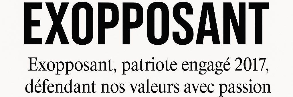 Exopposant's profile banner image