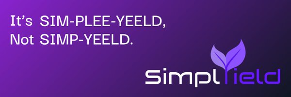 SimplYield_ Profile Banner