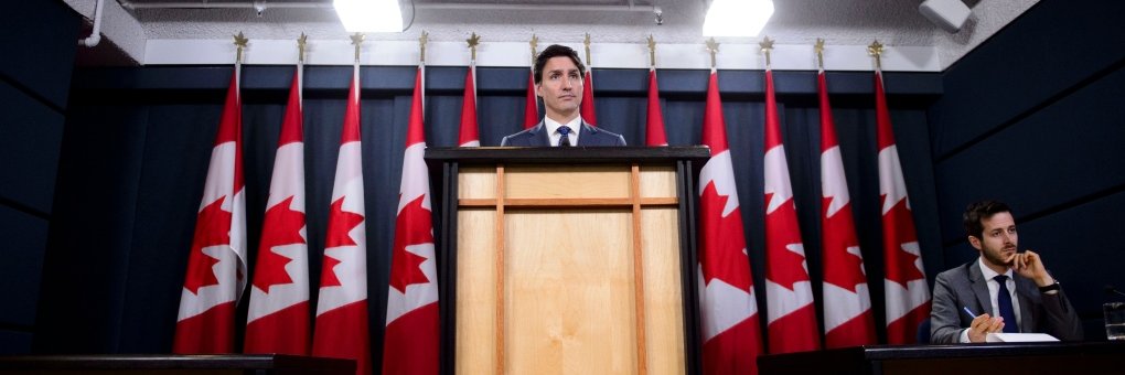 Justin Trudeau (blackface) banner