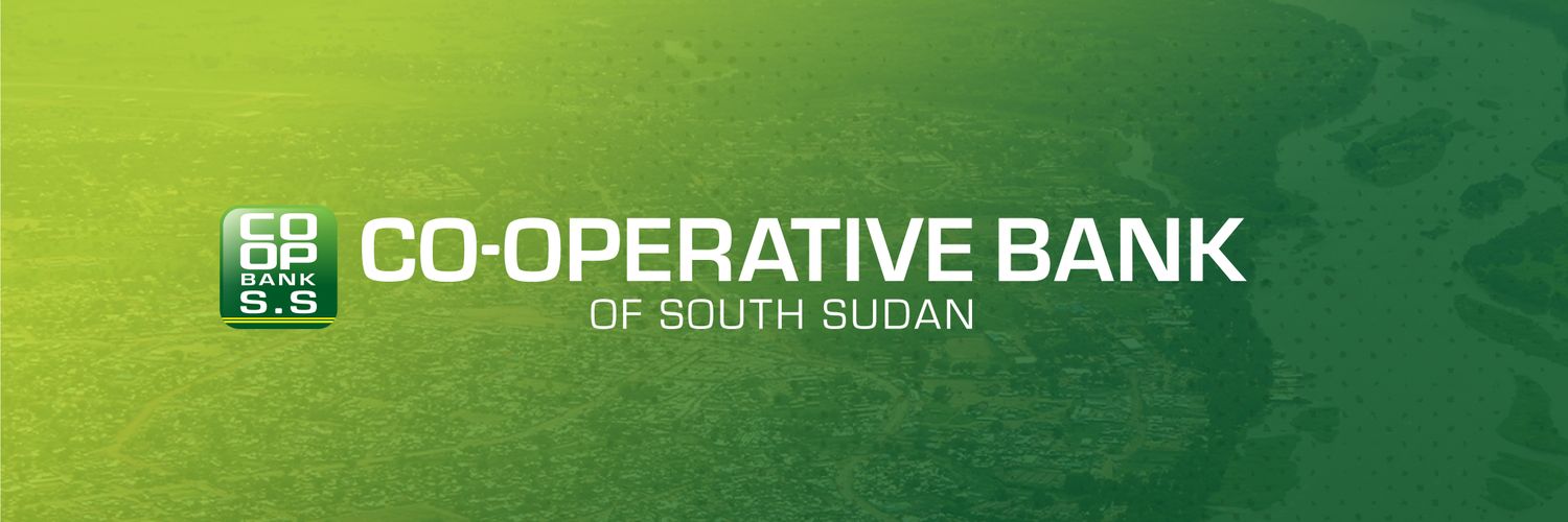 Co-operative Bank of South Sudan's banner