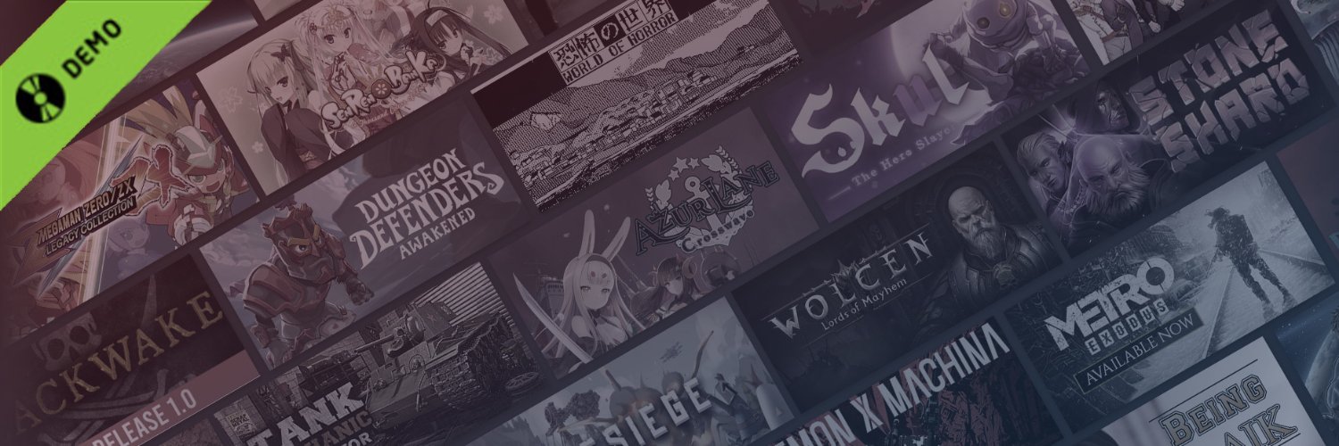 Free Steam Demos banner