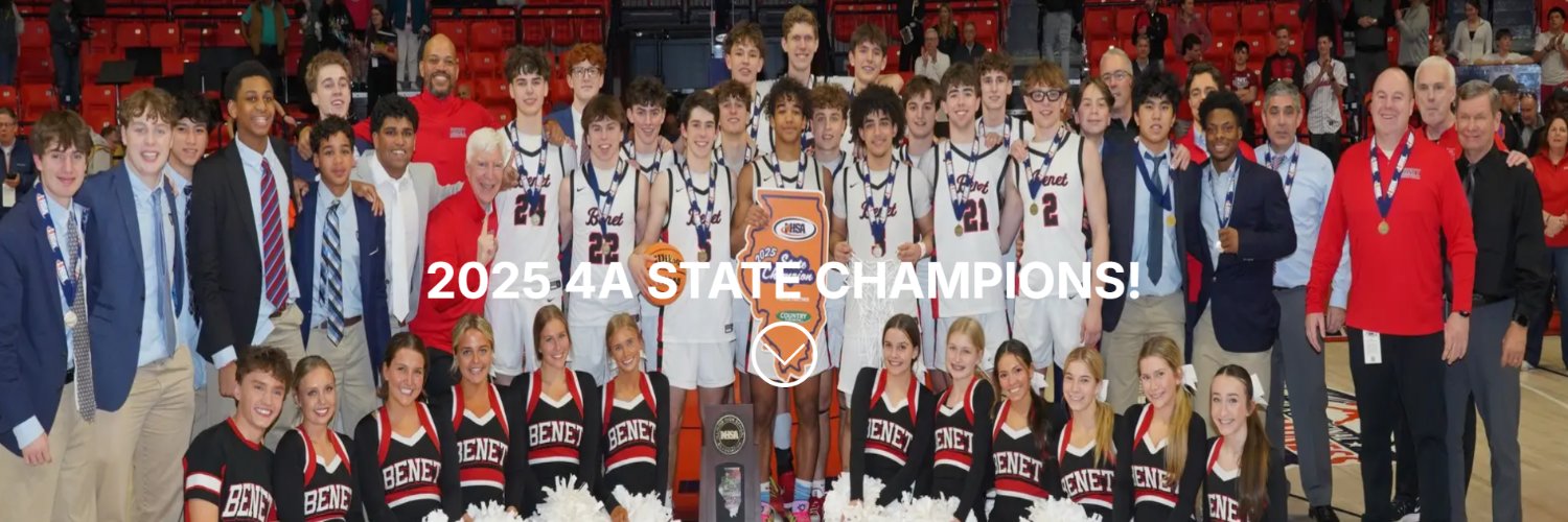 Benet Basketball banner