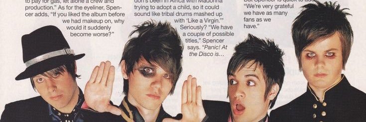 Elijah! at the disco banner