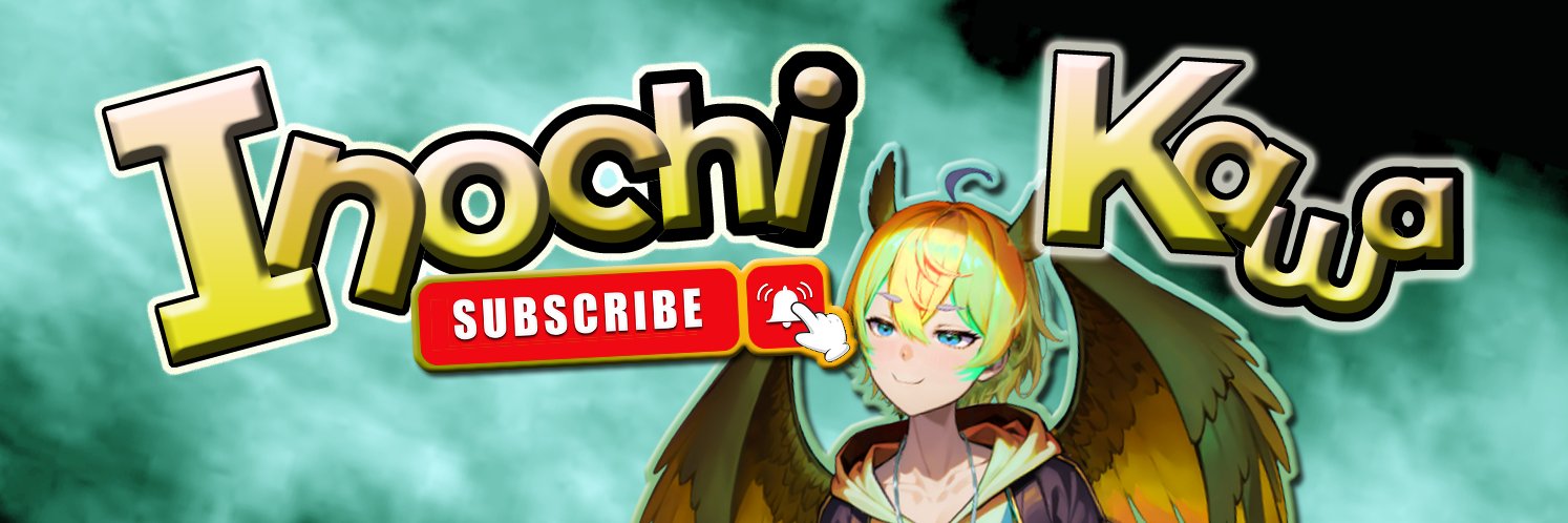 Inochi -【Owl Reaper VTuber】🦉💧 Hit 1k on YouTube! banner