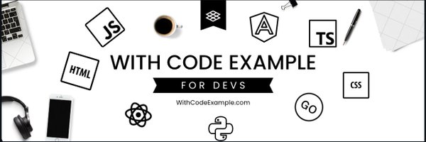 withcodeexample Profile Banner