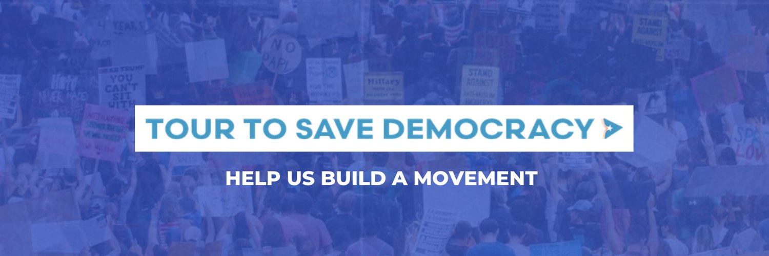 Tour To Save Democracy Profile Banner