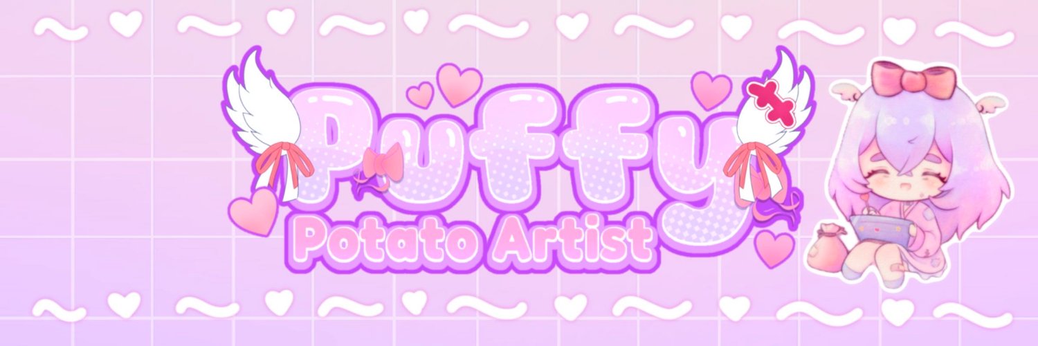 💝Puffytato || VTuber || Peasant Girl 💝 banner