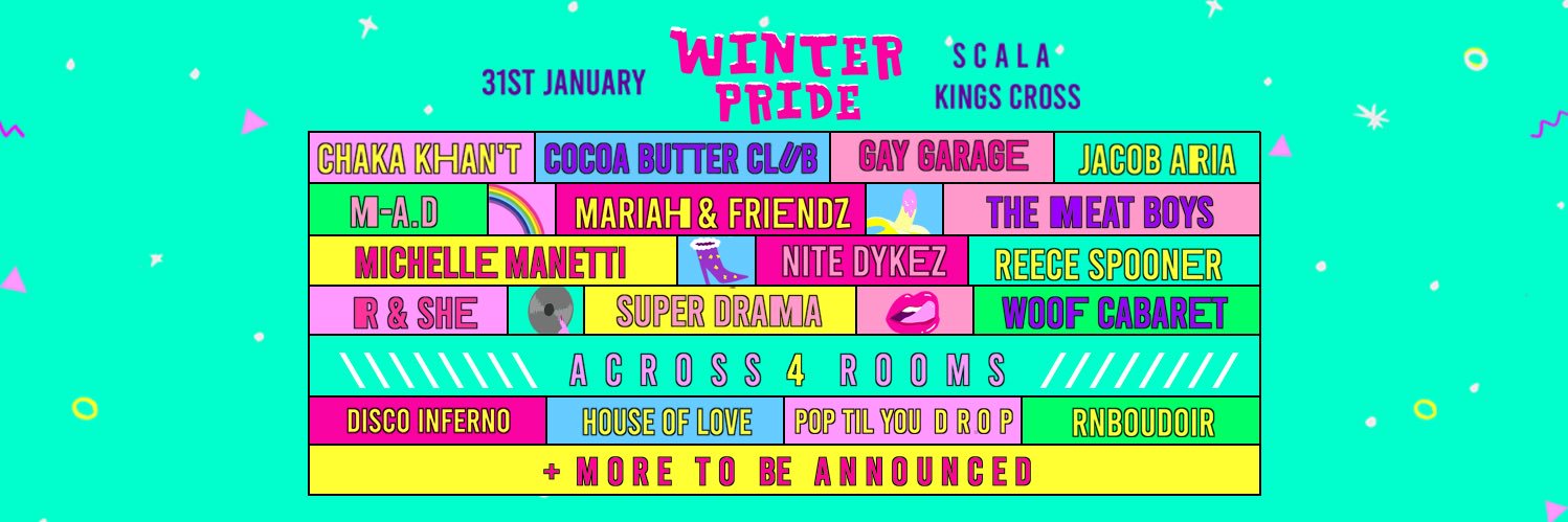 WinterPride UK banner