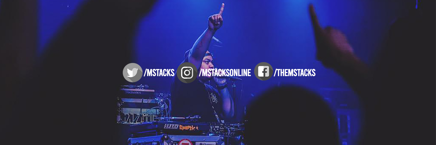 M. Stacks banner