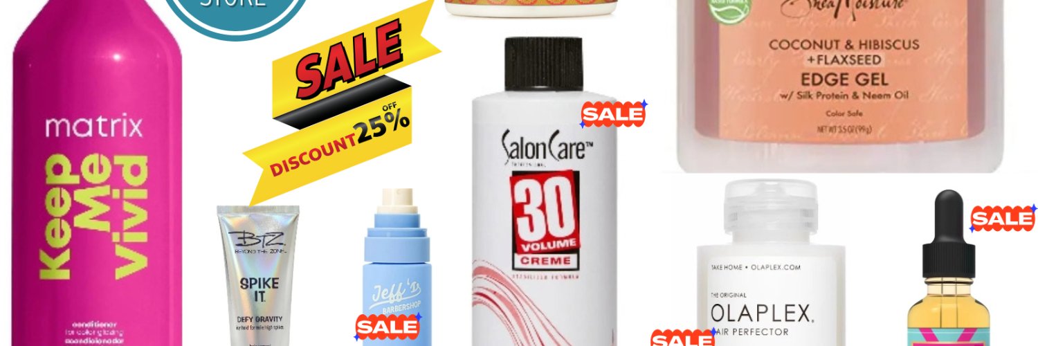 Hairbum Hair Supply Store banner