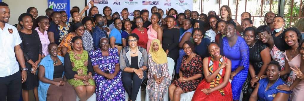 AWE Uganda Alumnae Association banner