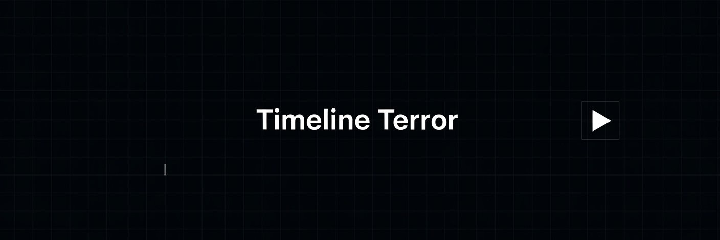 Timeline Terror banner