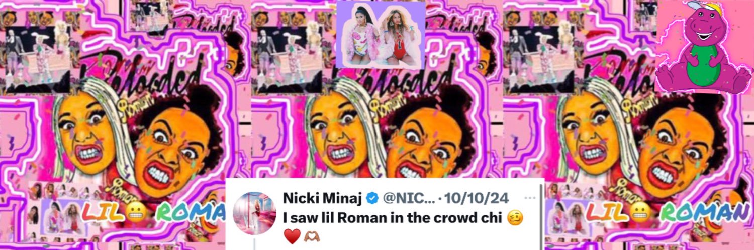 LIL ROMÁN NICKI MINAJ SON 🌈😬's banner
