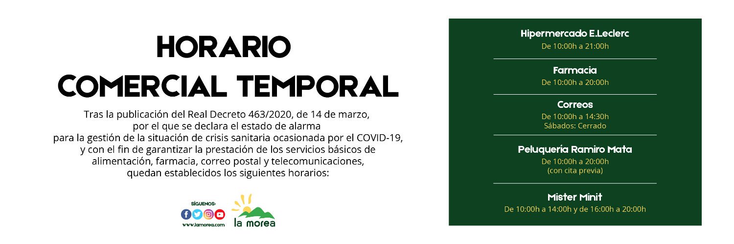 La Morea C Comercial banner