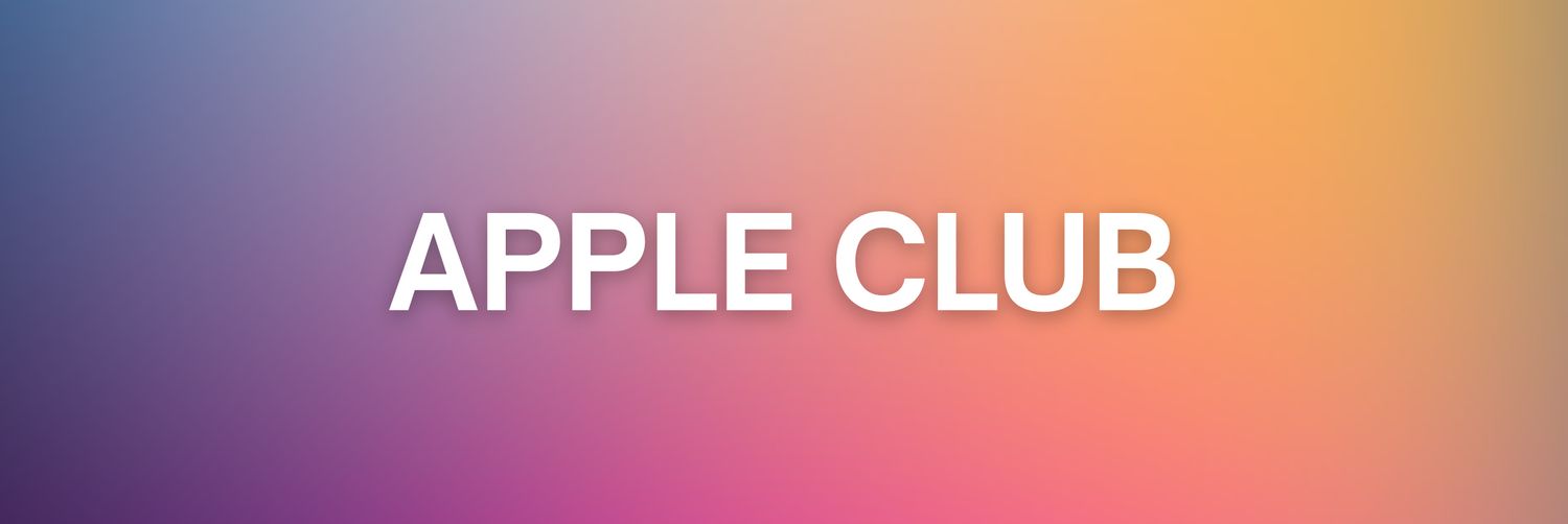 Apple Club banner