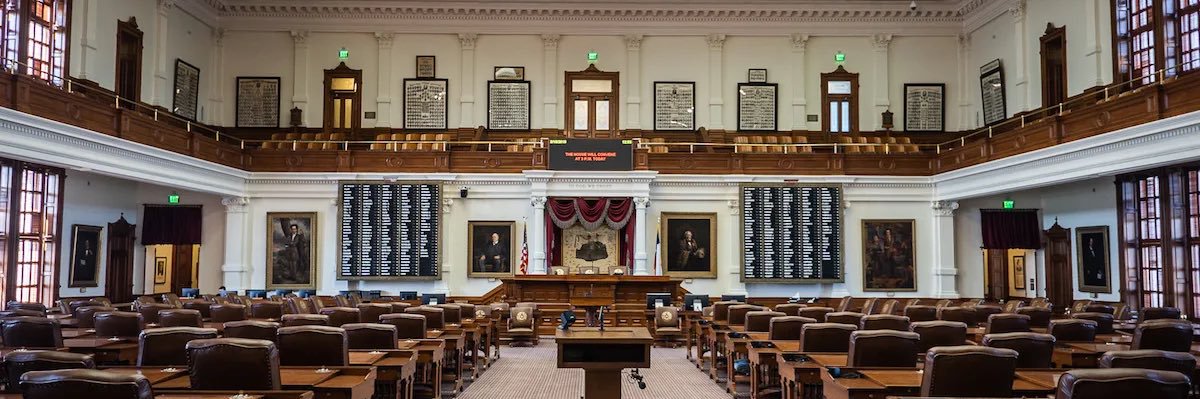 TX House Clerk Bell's banner