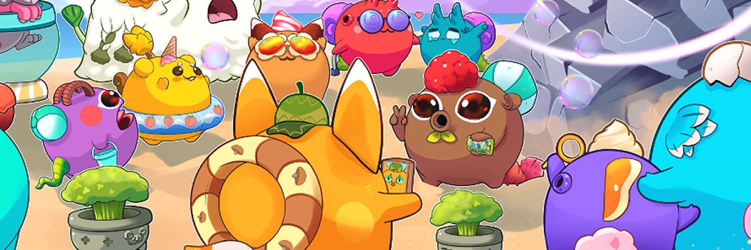 Axie Monday Selfie Profile Banner