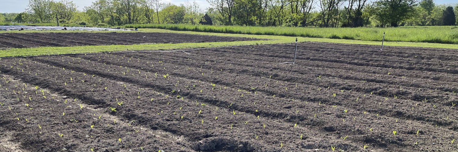 Mathew with Cottage Pastures banner