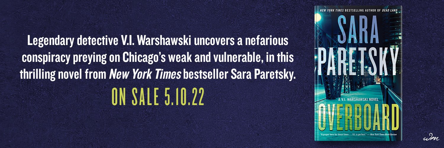 ((Sara Paretsky)) banner