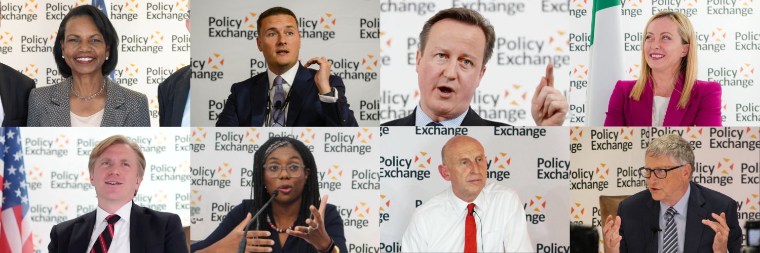 Policy Exchange's banner