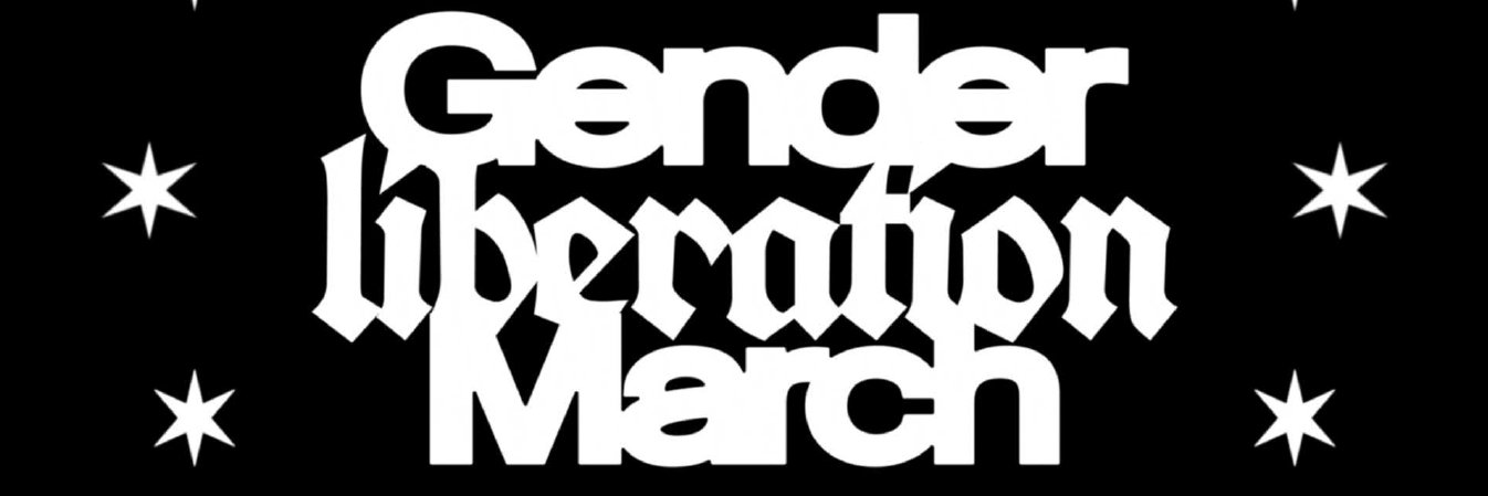 GENDER LIBERATION MOVEMENT banner