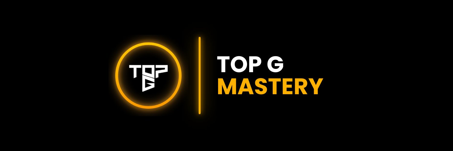 Top G Mastery banner