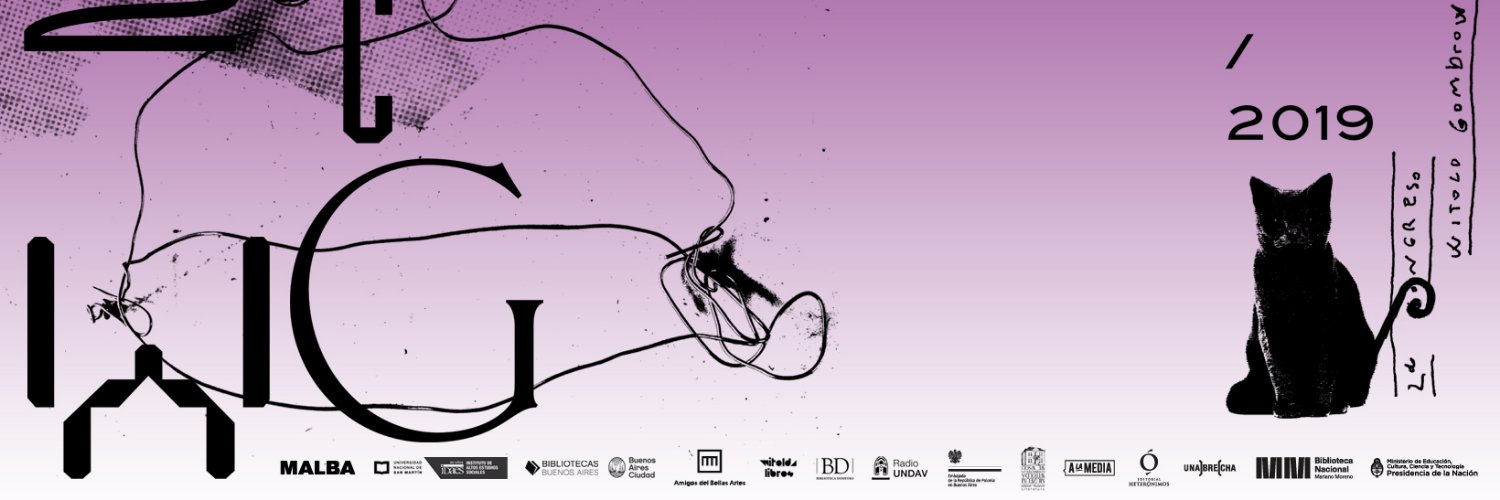 Congreso Gombrowicz banner