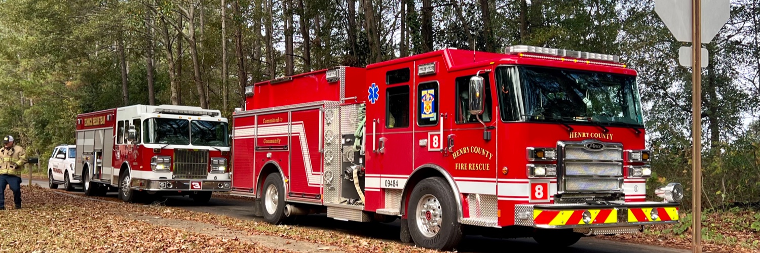 Henry County Fire Rescue banner