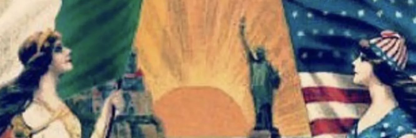 The Italian American Civil Rights League's banner