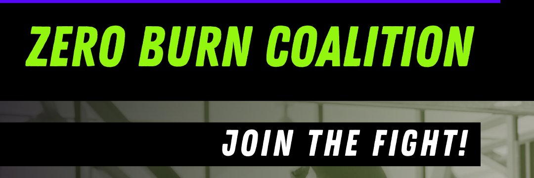 zeroburncoalition's banner