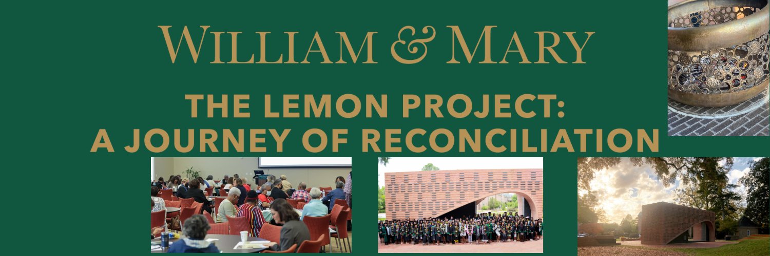 The Lemon Project: A Journey of Reconciliation banner