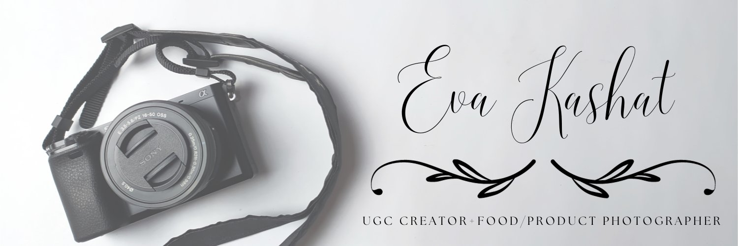 Eva K | UGC Creator + Food/Product Photographer banner