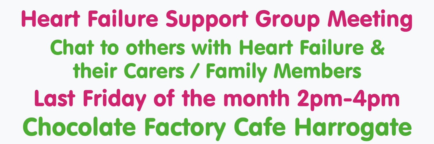 Harrogate Heart Failure Support Group's banner